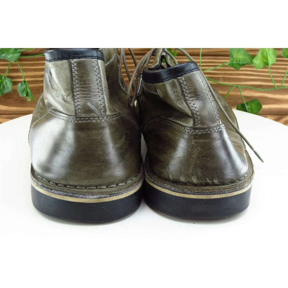 Steve Madden Boots Sz 11.5 M‎ Brown Round Toe Chukka Leather Men